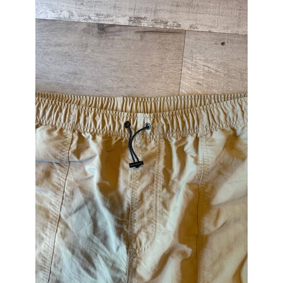 Original USA Pants Mens XL Beige Slash Pockets Elastic Waistband Comfort Preppy - Picture 2 of 5